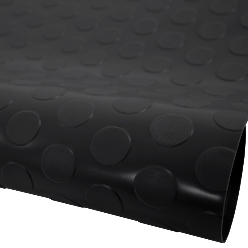 NitroRoll2 FlooringInc 48'' Garage Flooring, 48" x 48", Midnight Black