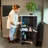 Lockable Storage Cabinet with 3 Adjustable Shelves - Gray - 48 in (1.2 m)-911160002