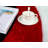 Jakelyn Shag Abstract Designed Red/Black Area Rug-468688294