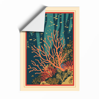 Coral Reef Ascendant Coastal - Print