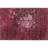 Premium Machine Washable Fehr Merlot Rug-449542023