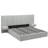Upholstered Lift Storage Bed Frame with Hotel-Style Headboard, Queen Size & King Size Bed Frame, Sprung  Slats, Velvet Headboard and Drawers, Gas Lift Hydraulic Support, No Box Spring Needed-919297655-919297653