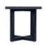 Table d'appoint ELLA SQUARE, noir
