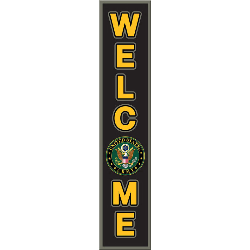 Enseigne de porche armée