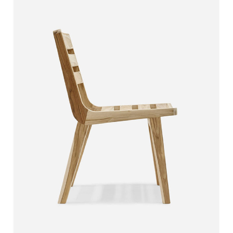 Casares Outdoor Teak Dining Side Chair