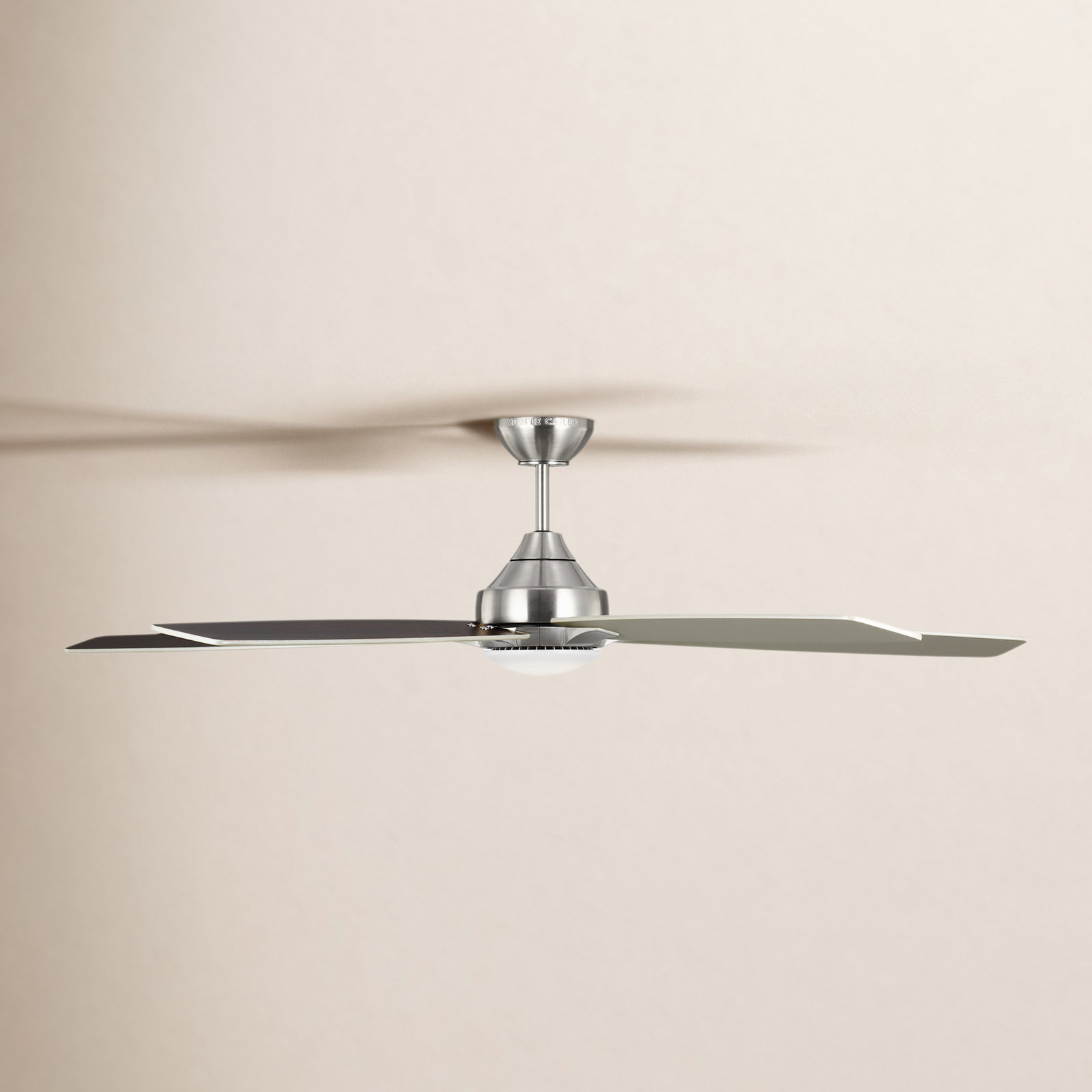 Lise 60'' 5 Blade Ceiling Fan with LED Light Kit, Brushed Silver
