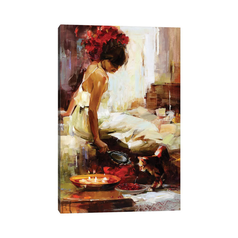 Elixir 1 Piece Wrapped Canvas Painting, 101.6 cm H x 66.04 cm W x 3.175 cm D