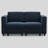 Elda Small Sofa Loveseat Couch Apartment Sofa Hallway Sofa With Storage Space-122005883