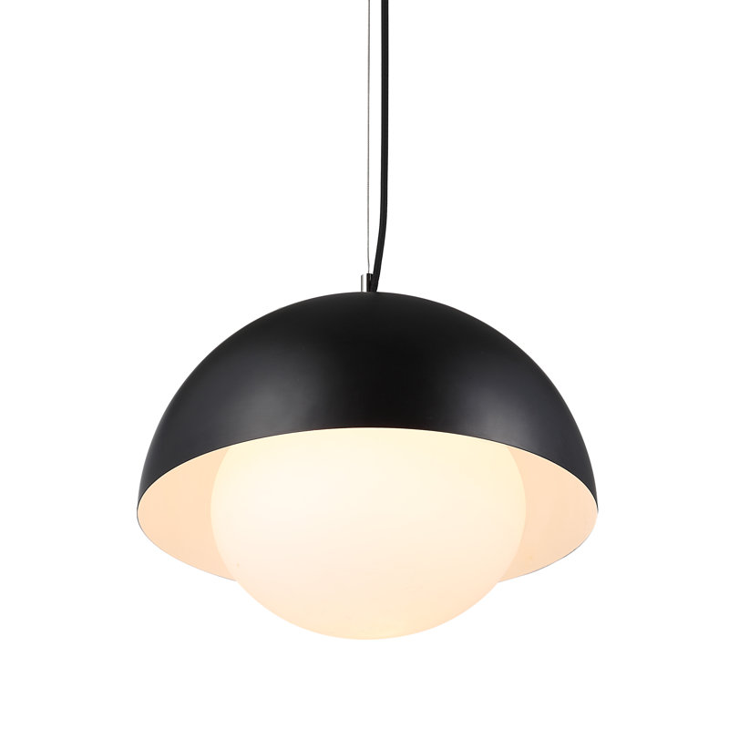 Antonio 1 - Light Pendant by Renwil, Black