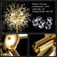 Lampe sur pied en cristal 69 pouces-135571382