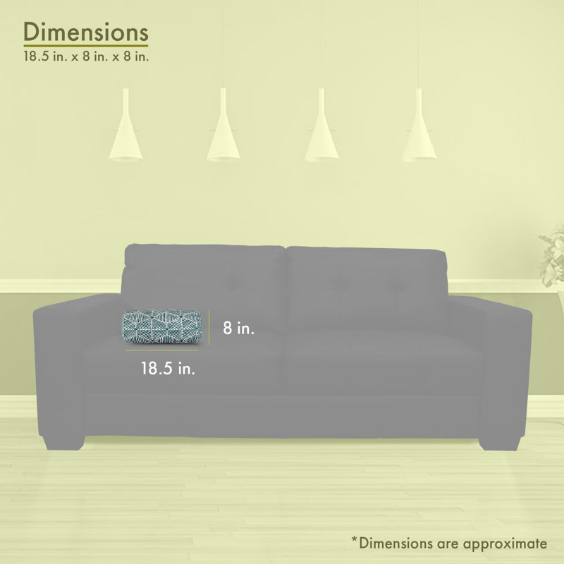 Coussin en coton Charlie, Émeraude