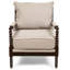 Fauteuil en polyester l 29 po Aughe