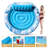 Polypropylene Round Inflatable Pool 3'' H x 72'' W x 72'' L