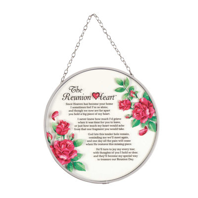 Dontevious Weather Resistant Glass, Metal Religious & Spiritual Suncatcher