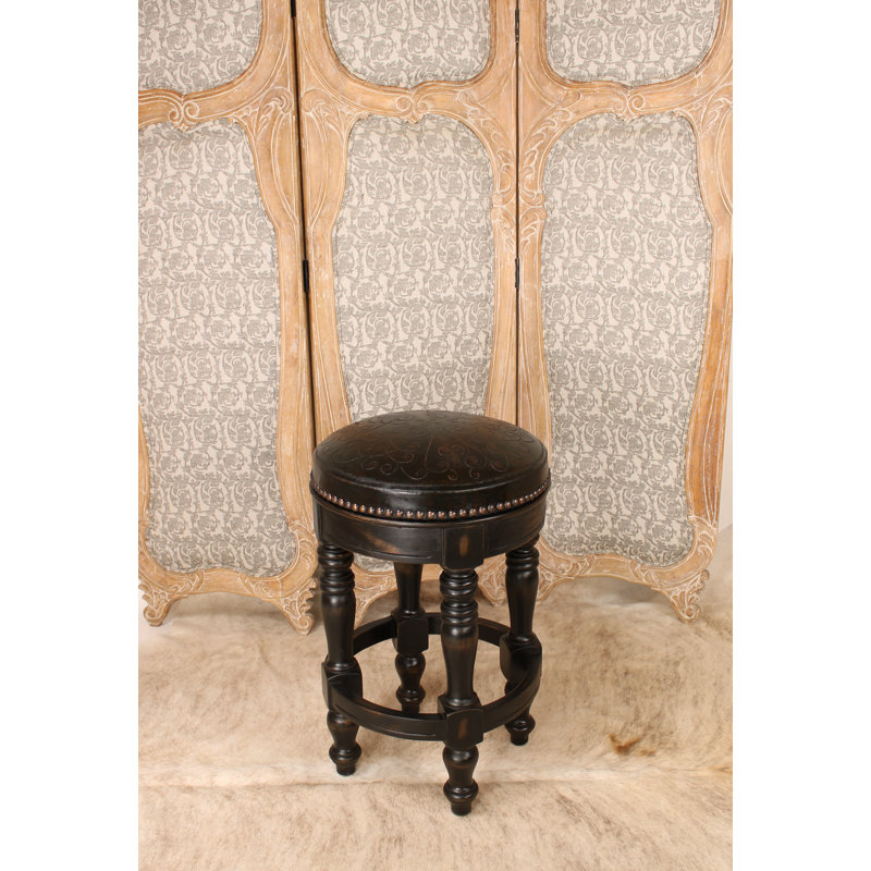 Tabouret de bar et de comptoir Verona, Tabouret de bar (assise de 30 po de hauteur), Blanc