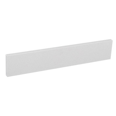 Éclaboussure de meuble-lavabo latéral en quartz blanc l 21 po x H 3,94 po