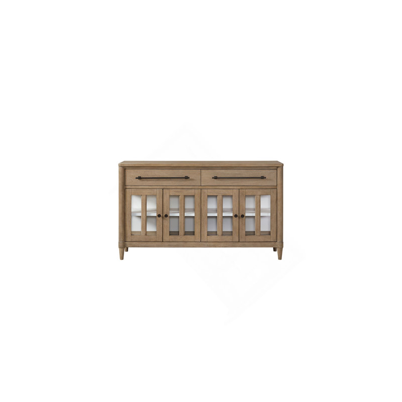 Buffet Cabinet Power Raedy avec portes en verre