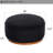 Eloni Round Fabric Upholstered Solid Wood Ottoman-333302352