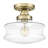 Canion Glass Semi Flush Mount-1811775935