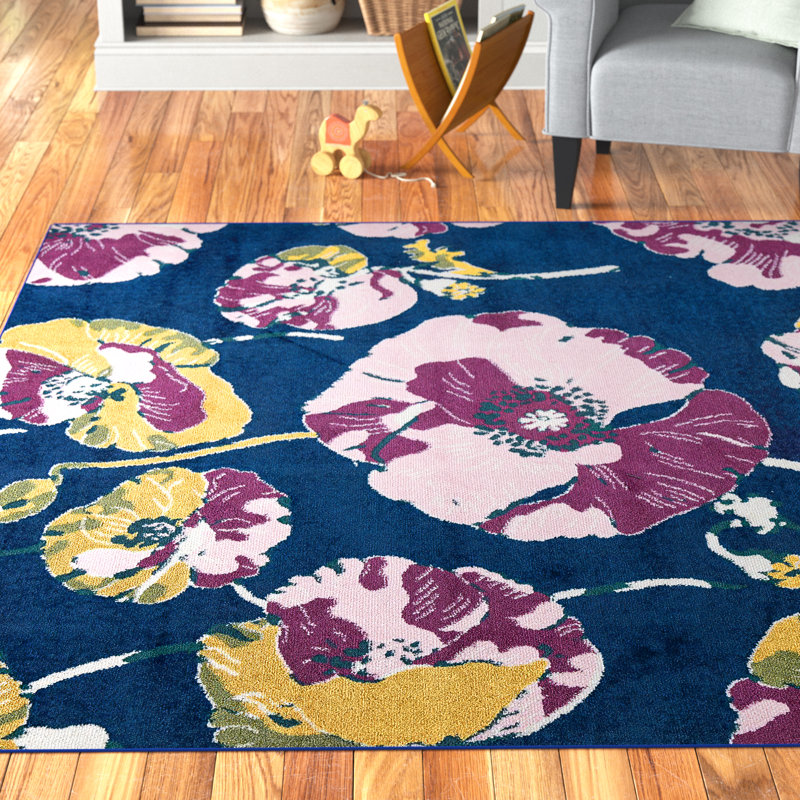 Bloom Floral Indoor Rug, Rectangle 10' x 14'