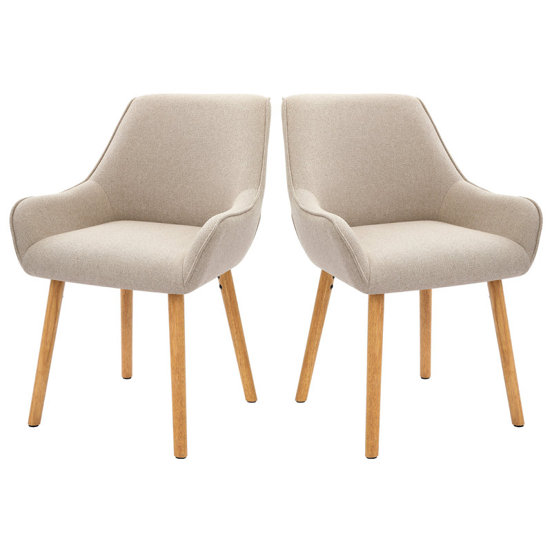 50 cm H Armchair, Beige, Beige