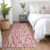 Premium Machine Washable Prisco Blush Rug
