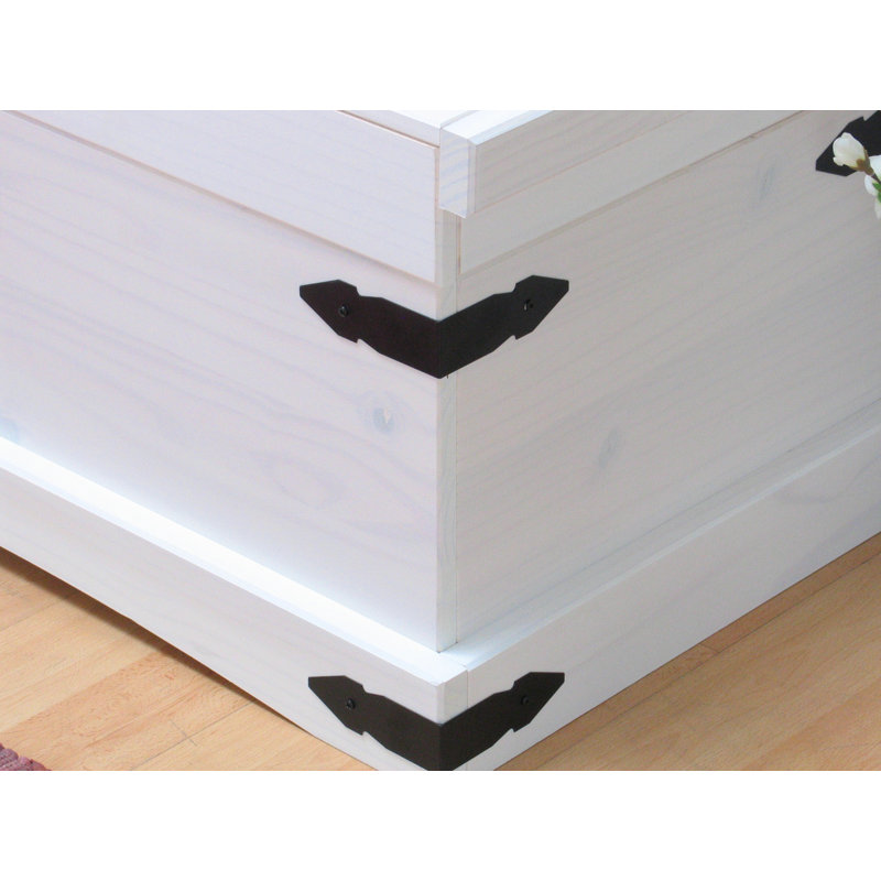 Myers Accent Trunk, White waxed