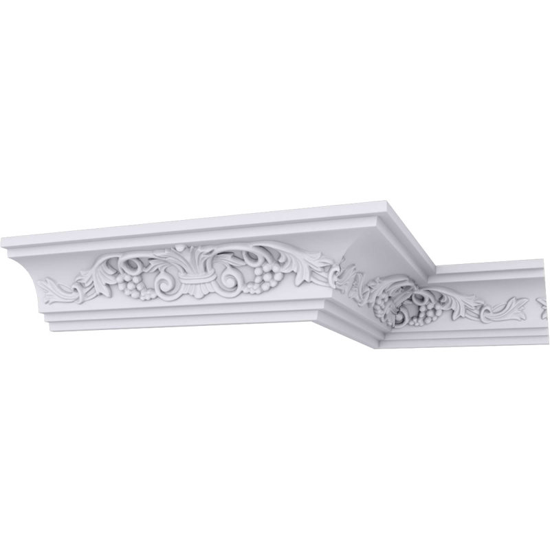 Moulure couronnée H 2 1/2 po x P 2 7/8 po x F 3 7/8 po x L 94 1/2 po