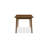Marvi SERIFF EXTENSION DINING TABLE DARK WALNUT