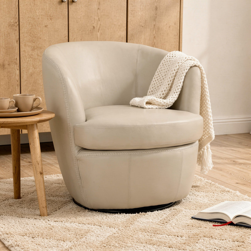 Fauteuil d'appoint Aunna, Beige
