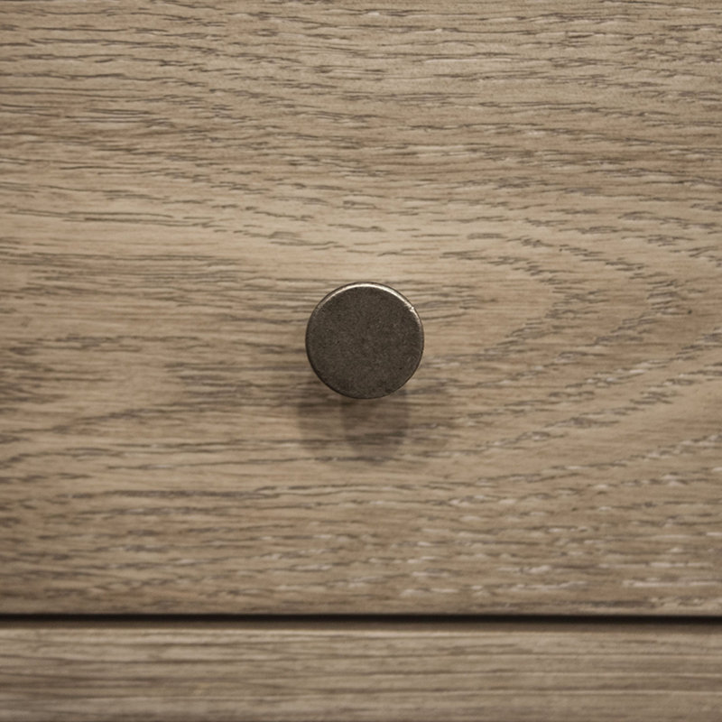 Table de chevet 3 tiroirs Regan, Naturel