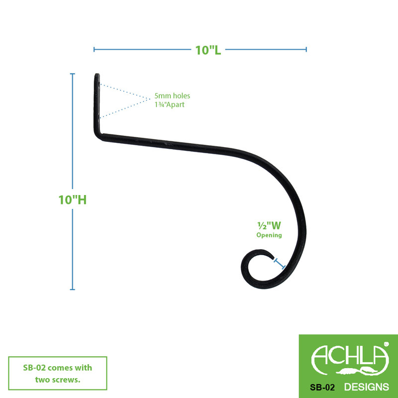 Metal Weather Resistant Bracket Plant Stand