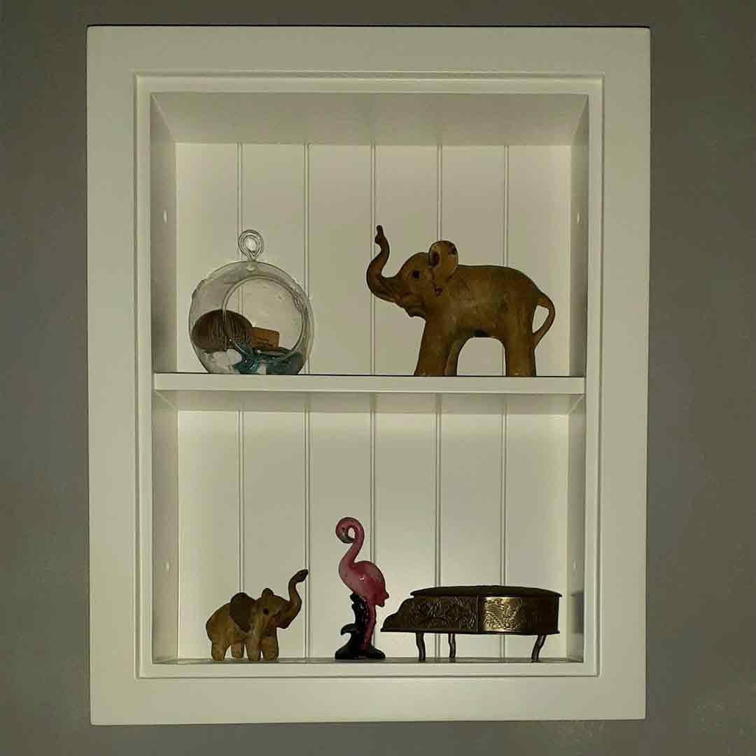 Latitude Run® 14 X 18 Medicine Cabinet Recessed, Wall Niche, Bathroom ...