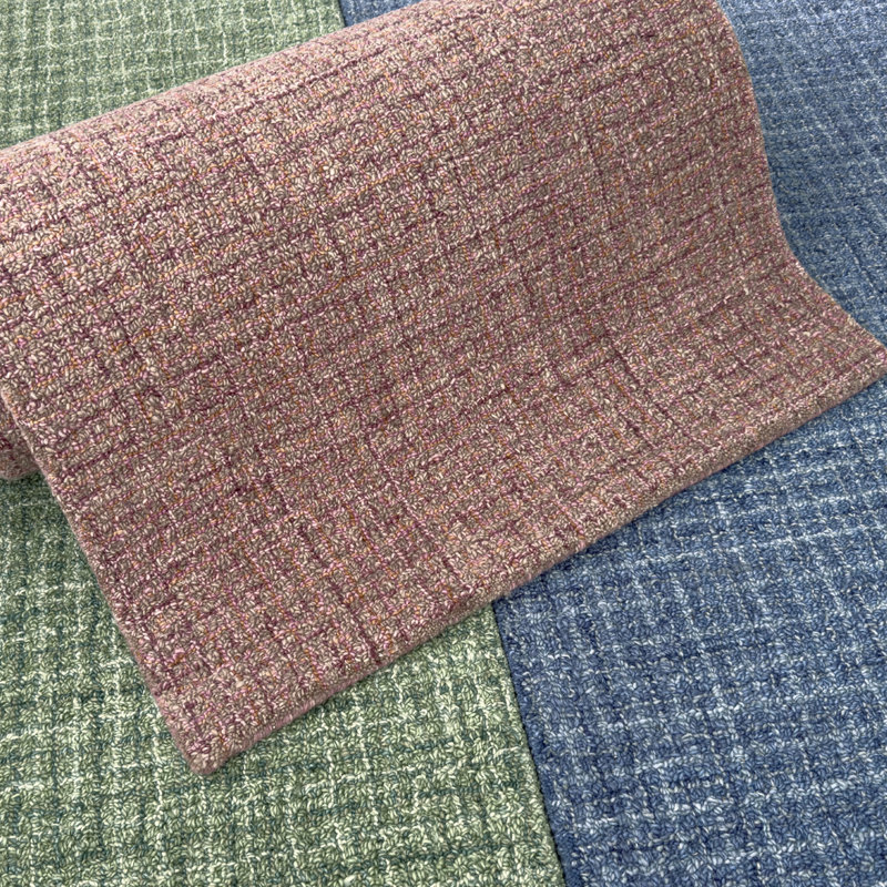 Tapis en laine touffeté à la main Bryn, Tapis de couloir 2 pi 6 po x 8 pi
