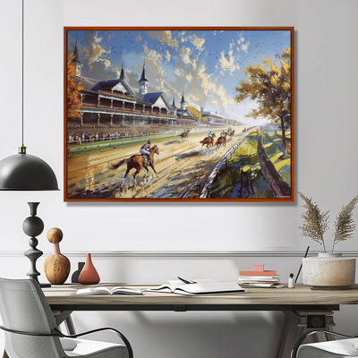 Margrie - Horse Racing Wall Art