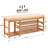 47 Inch Cushioned Shoe Rack Bench, Multipurpose Storage Shoe Bench for Front Door Entrance, Hallway, Bedroom and Living Room
