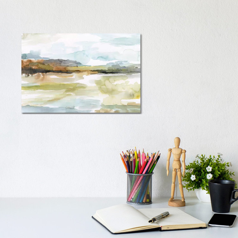 Faraway by Nan - Painting on Canvas, Wrapped Canvas, 20.32 cm H x 30.48 cm W
