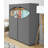 Kleopas 60'' Metal Portable Wardrobe