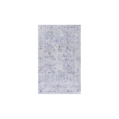 5X8 Area Rugs For  Washable Rug, Low-Pile, Non-Slip, Non-Shedding, Foldable, Kid & Pet Friendly - Area Rugs For Living Room, Bedroom, Kitchen  (5' X 8')