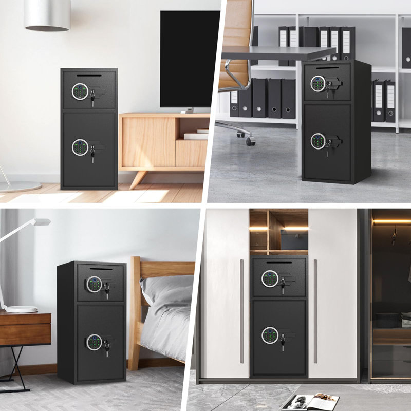 Coffre-fort pour la maison 6,0 pi cu, Électronique / empreinte digitale