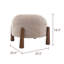 Grand repose-pieds empilable Mayfair - Taupe-2106661331