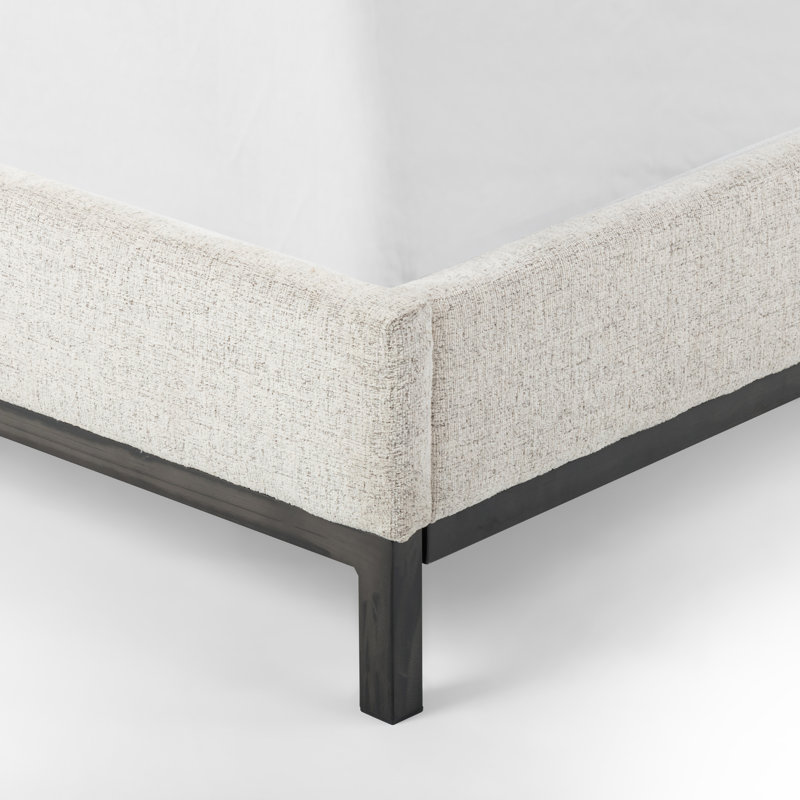 Easton Queen Tufted Upholstered Platform Bed, King