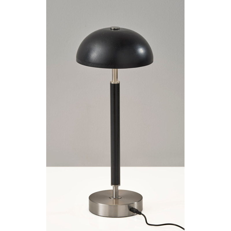 Edessa Cordless LED Table Lamp, Matte Black