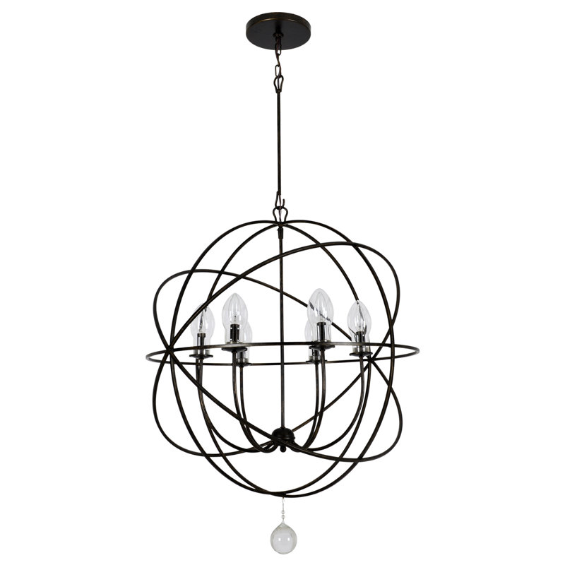 Solaris 6 - Light LED Outdoor Chandelier