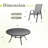 Elijah With Stackable Textilene Chairs-803138665