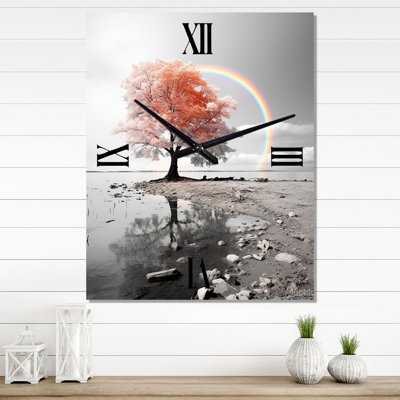 Jerrail - Floral Wall Clock