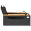 Banc en rotin 24,8 po x 24,4 po x 15,7 po Ebern Designs-1648431839
