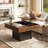 LED Lift Top Coffee Table With Storage-1988220087
