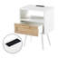 Commode anglaise à 1 tiroir en bois massif Turon-1382297673