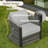 Jadai Steel Outdoor Swivel Seating Group-1383361962